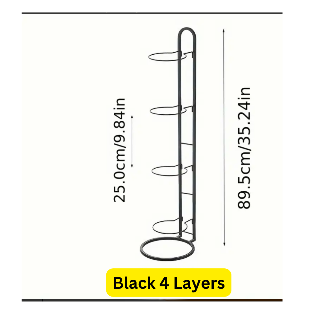 Measurements of the fall ball stand, 89.5cm tall