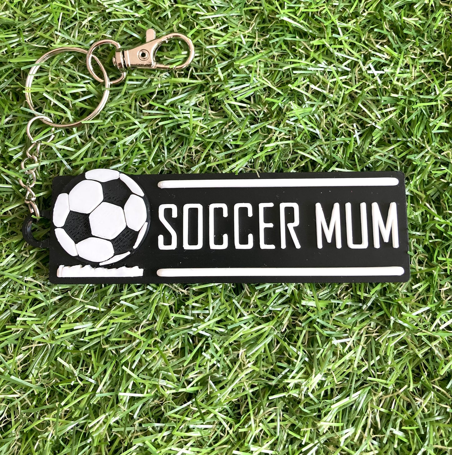 Soccer Mum Keychain or Bag Tag
