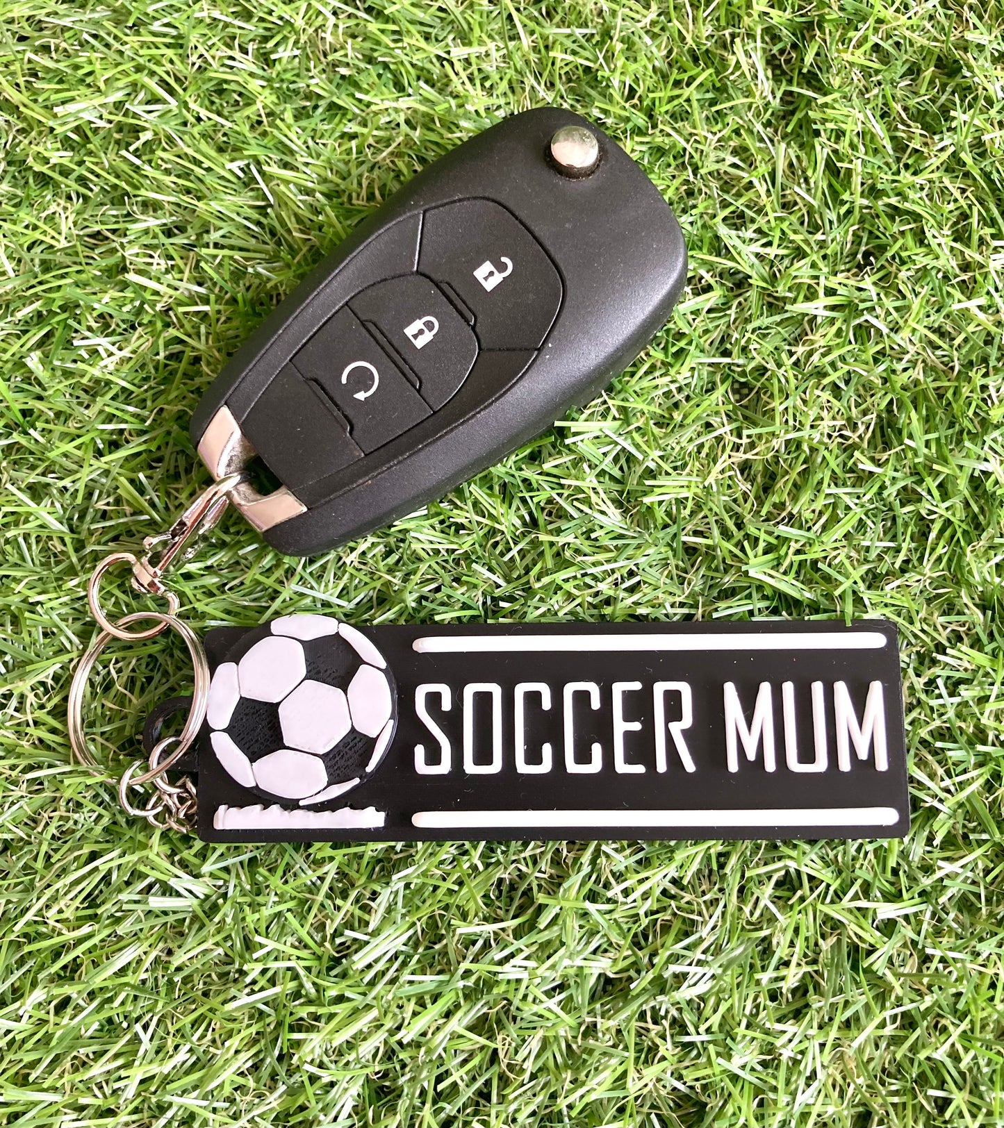 Soccer Mum Keychain or Bag Tag