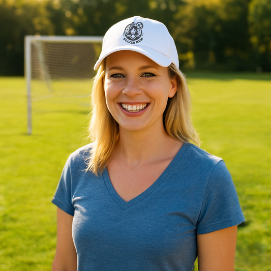 Cap with Soccer Mum Logo