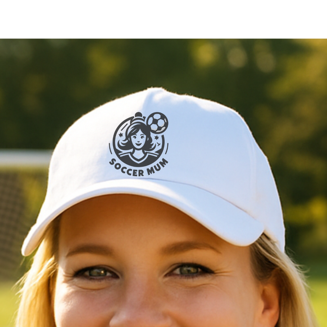 Cap with Soccer Mum Logo