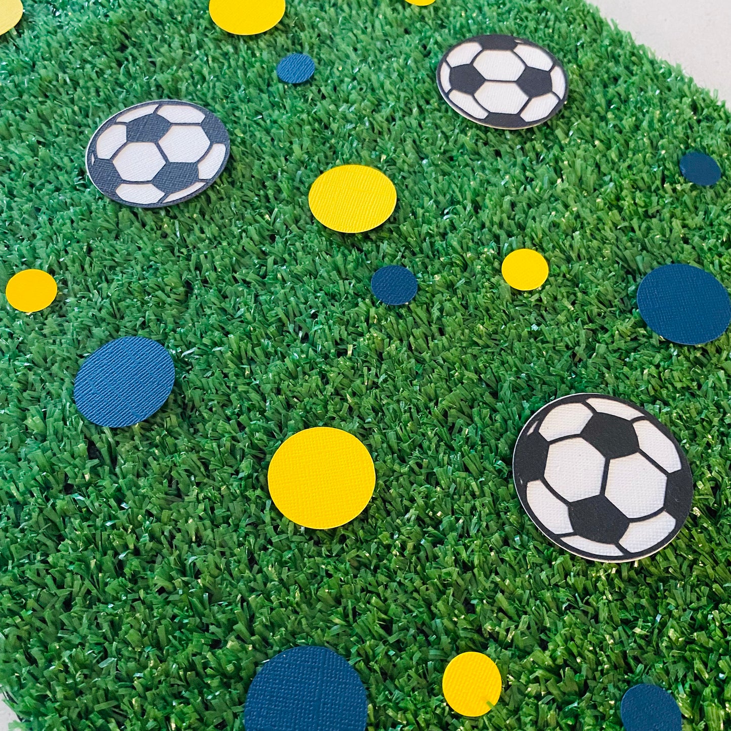 Central Coast Mariners Inspired Soccer Ball Decorative Party Confetti