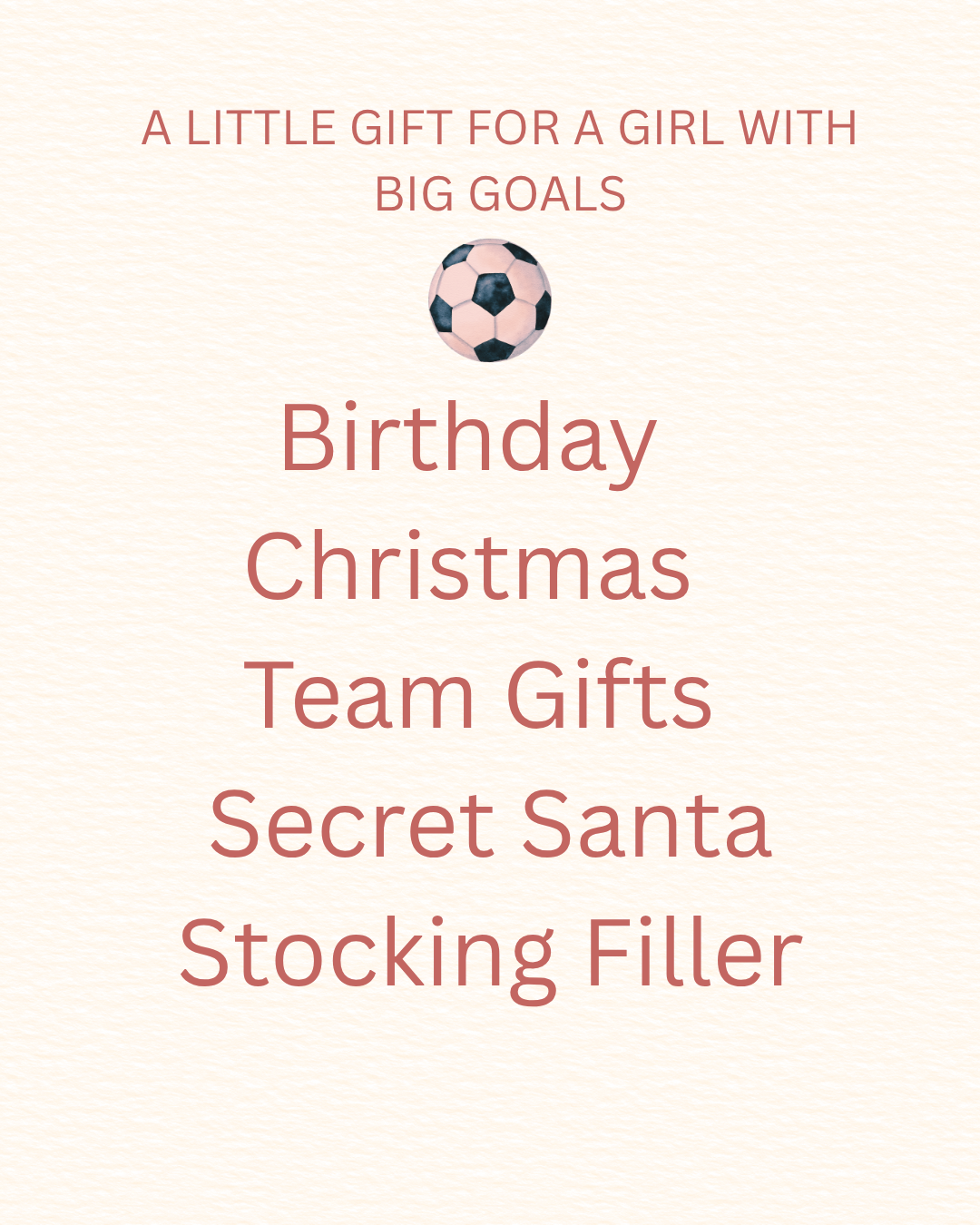 Girl Got Goals — Pink Football Bookmark