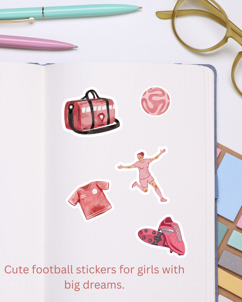 Girl Got Goals — Sticker Sheet